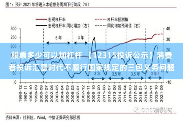 股票多少可以加杠杆 【12315投诉公示】消费者投诉汇嘉时代不履行国家规定的三包义务问题