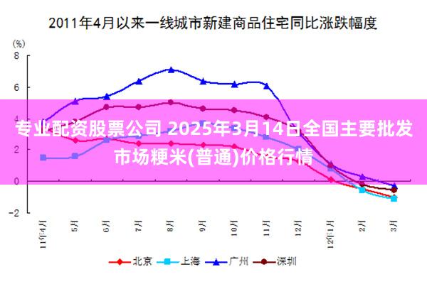 专业配资股票公司 2025年3月14日全国主要批发市场粳米(普通)价格行情